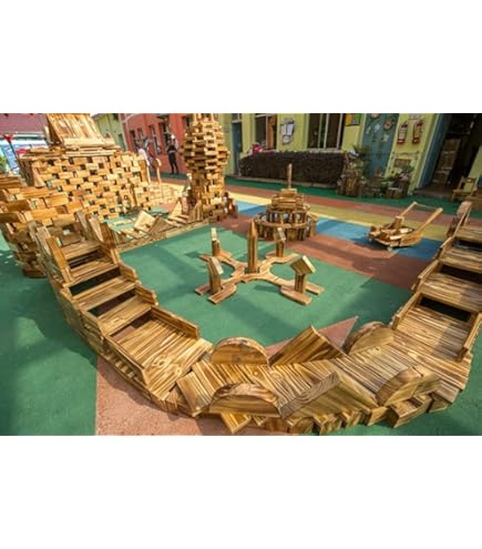 Amazon | KAPLA 木製ブロック280 茶 （初級・動物） | 積み木 | おもちゃ